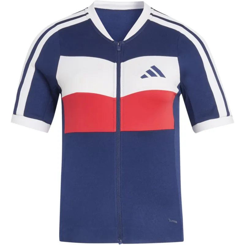 adidas Tempo Merino Radtrikot Damen - dark blue JZ6782 Saisonangebot