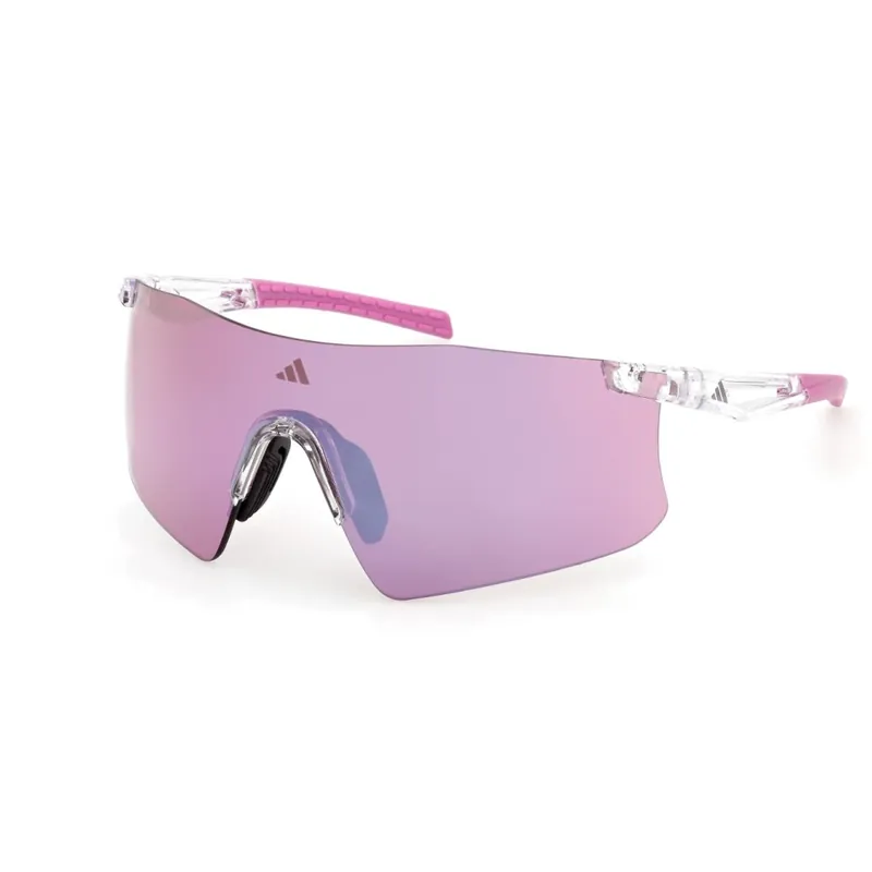 adidas Kaphiros SP0122 Brille - Crystal / Contrast Mirror Violet Neuheit