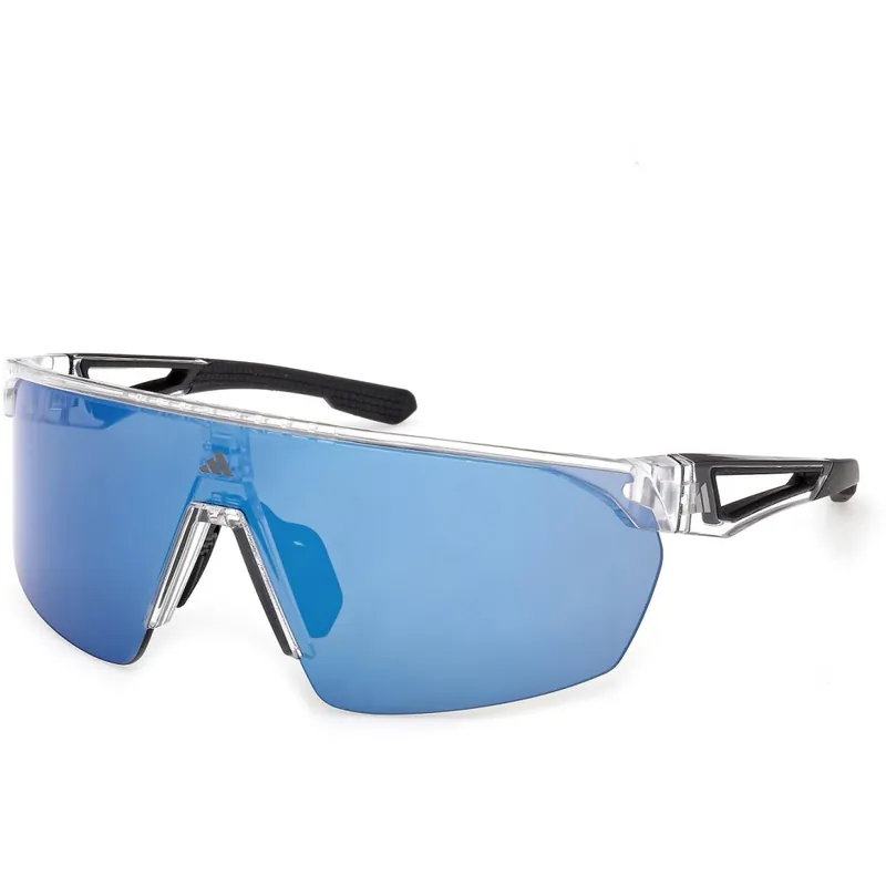 adidas Anemos SP0103 Brille - Crystal / Contrast Mirror Blue Nur Für Kurze Zeit