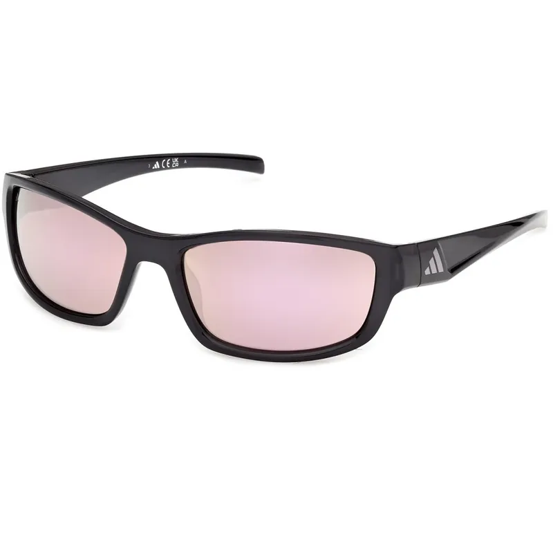 Ausverkauf adidas Essentials ES0005 Brille - grey / gradient mirror violet