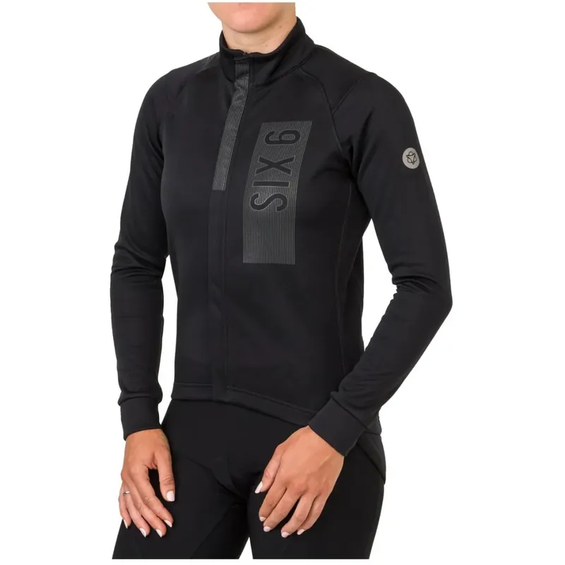 Solange Der Vorrat Reicht AGU Six6 Merino Regenjacke Damen - schwarz
