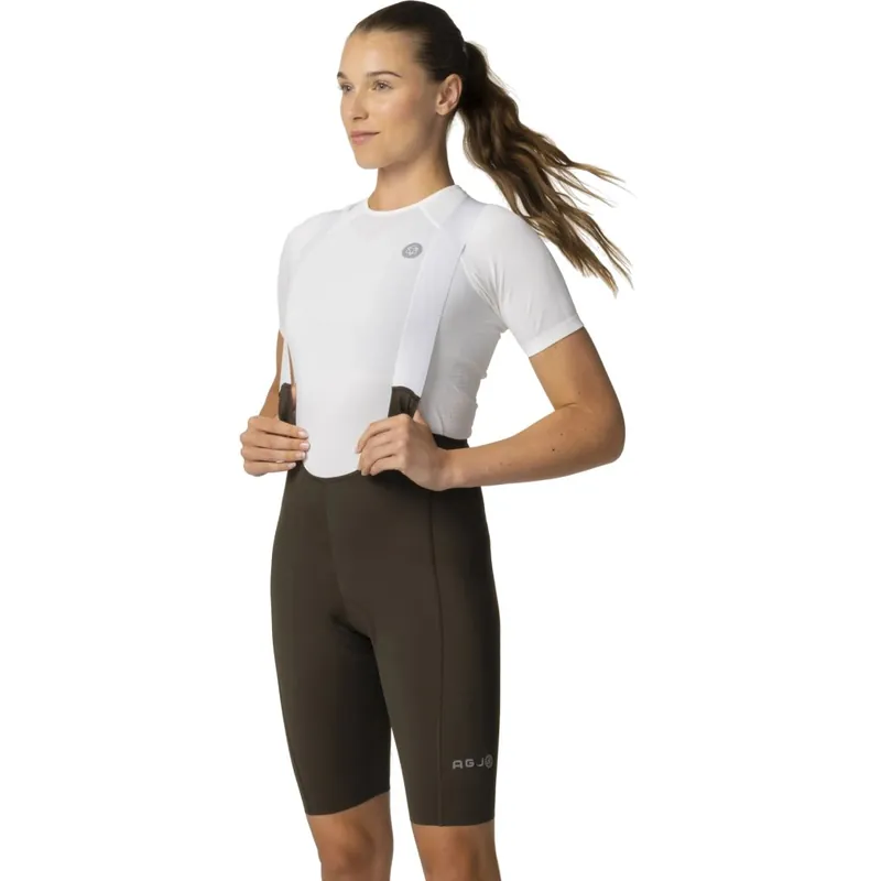 AGU Performance Comfort Plus Trägershorts Damen - ground coffee Sofort Bestellen