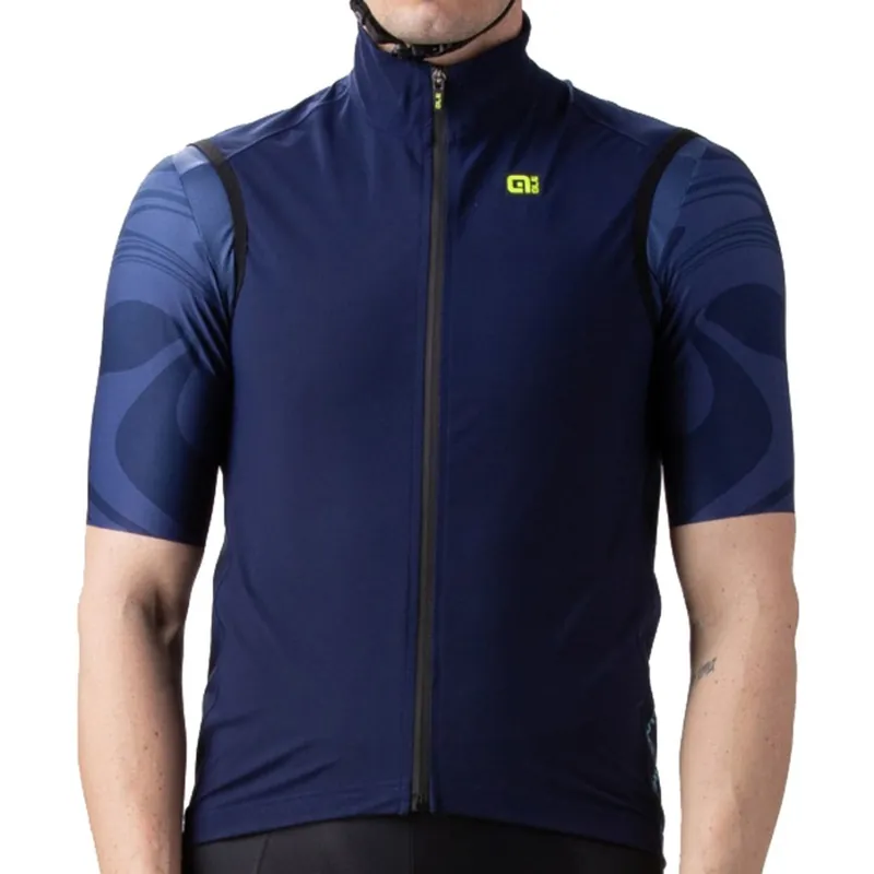 Nur Für Kurze Zeit Alé KLIMATIK Racing Wasserdichte Weste Herren - navy blue