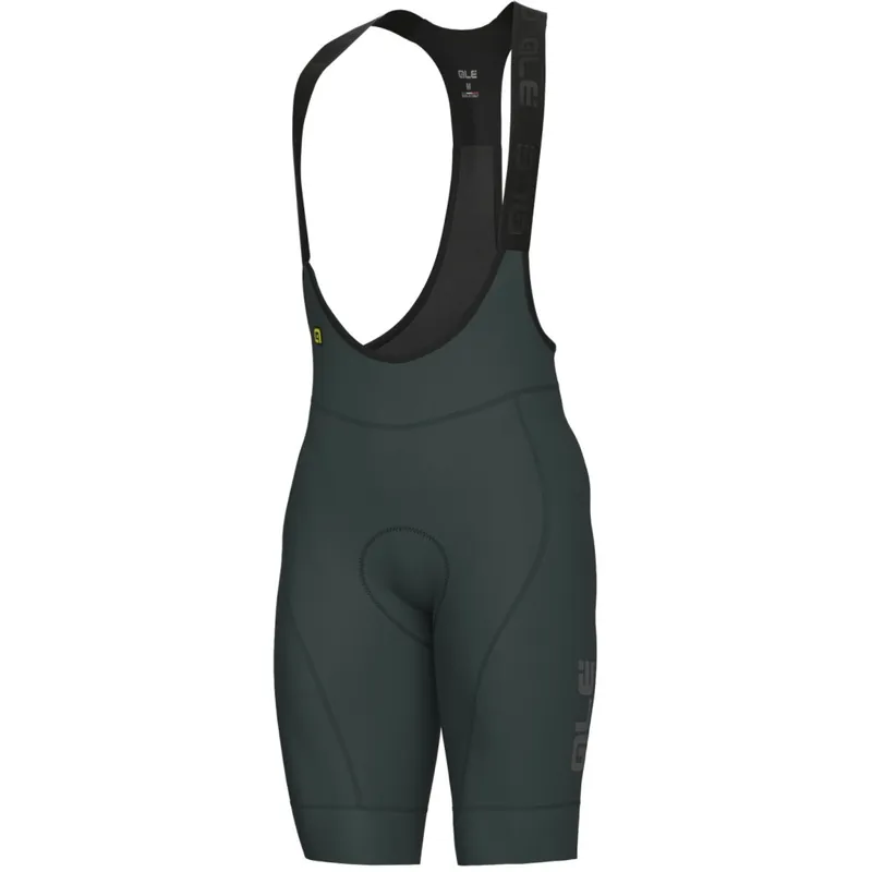 Abverkauf Alé PR-E Magic Colour Trägershorts Herren - forest green