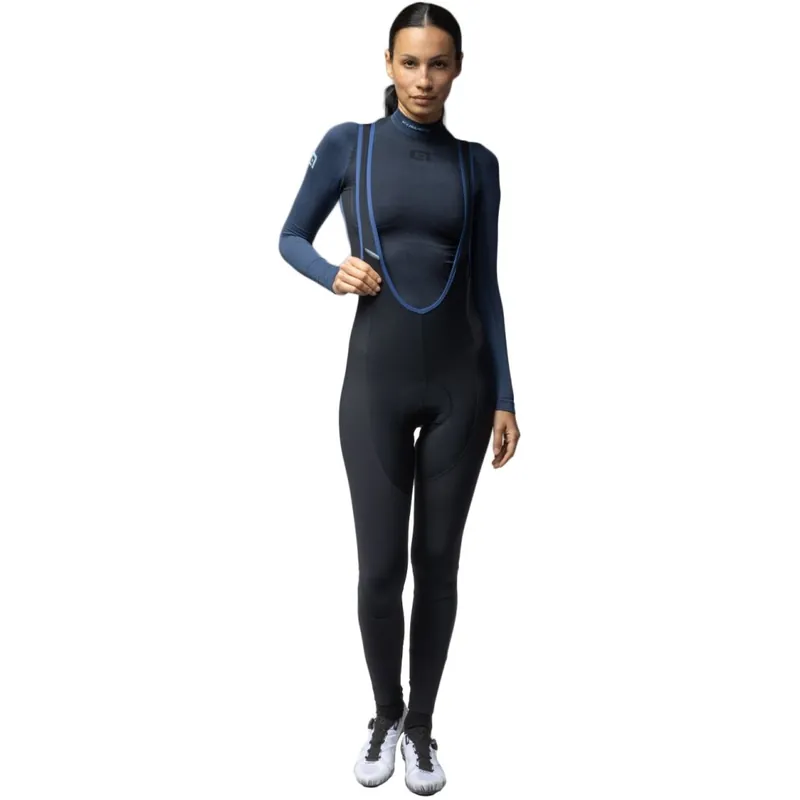 Alé KLIMATIK K-Wind Blizzard Trägerhose Damen - schwarz Knallerangebot