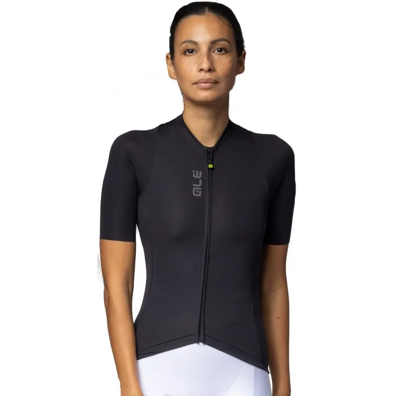 Sonderaktion Alé PRAGMA Color Block Radtrikot Damen - schwarz