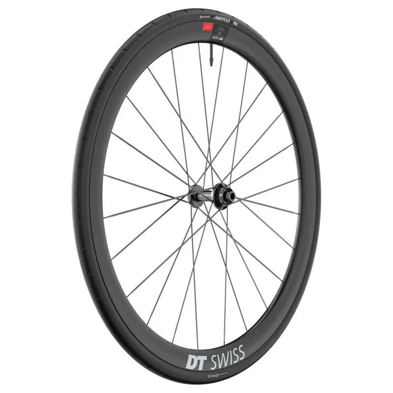 DT Swiss Continental WTS Laufradsystem - ARC 1100 DICUT 38 Vorderrad + AERO 111 Faltreifen - 28" 12x100mm Super-Preis