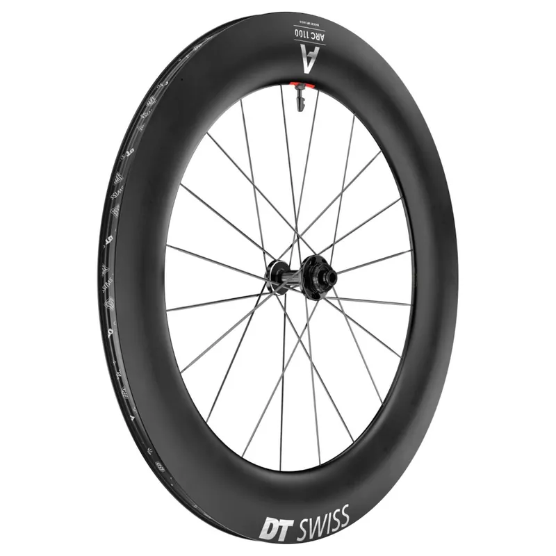 Preis Gesenkt DT Swiss ARC 1100 DICUT DB 85 Vorderrad - 28" Carbon Clincher Centerlock - 12x100mm