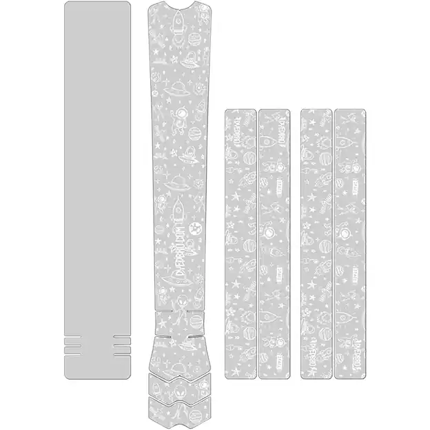 DYEDBRO Rahmenschutz Kit Space Trip - white gloss Neue Ware
