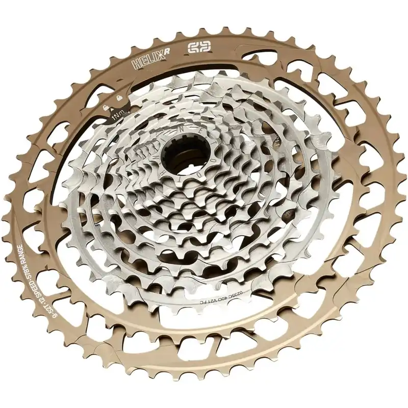 e*thirteen Helix Race Kassette 12-Gang 9-52 Zähne SRAM XD/XDR - bronze Schnäppchen