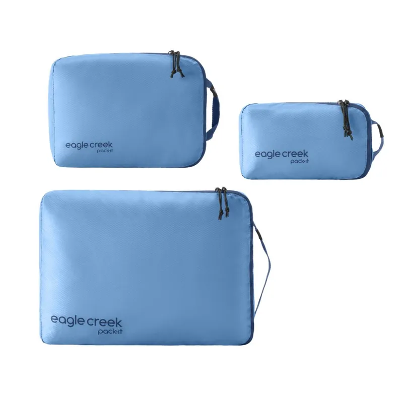 Sofort Bestellen Eagle Creek Pack-It™ Isolate Cube Set XS/S/M - Packtasche - blue dawn