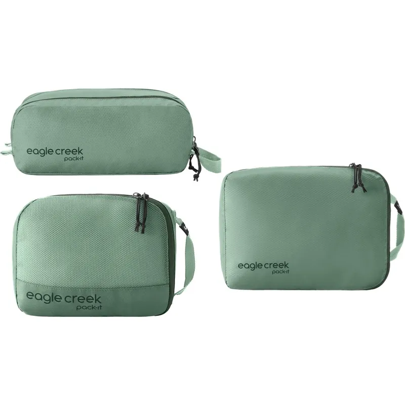 Schneller Versand Eagle Creek Pack-It™ Overnight Gepäckorganisations-Set - willow green