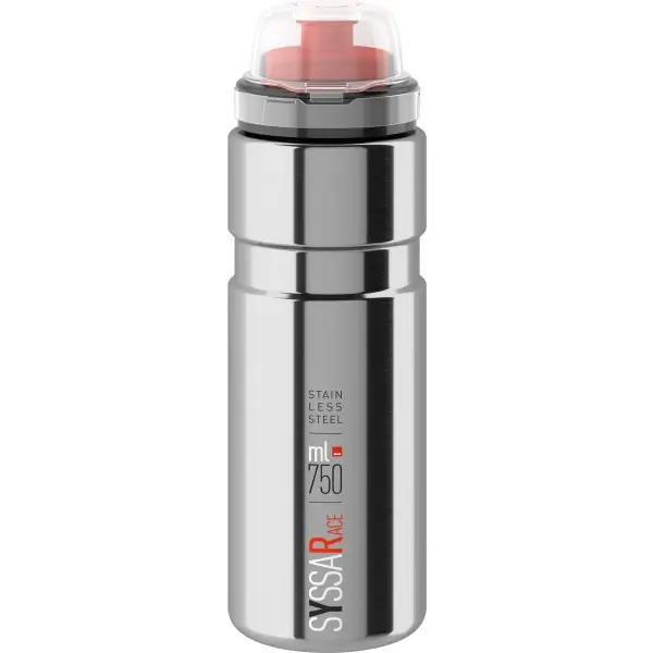 Elite Syssa Race Flasche 750ml - silber glänzend Neue Kollektion