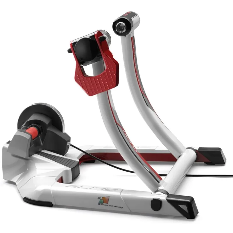 Elite Qubo Power Mag Smart B+ Wheel On Heimtrainer - weiß/rot Aktuell