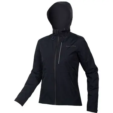 Endura Hummvee Wasserdichte Kapuzenjacke Damen - schwarz Letzte Chance