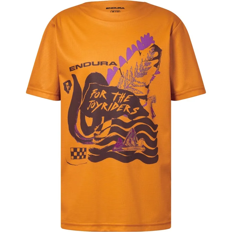 Endura SingleTrack Core T-Shirt Kinder - end orange Schnäppchen