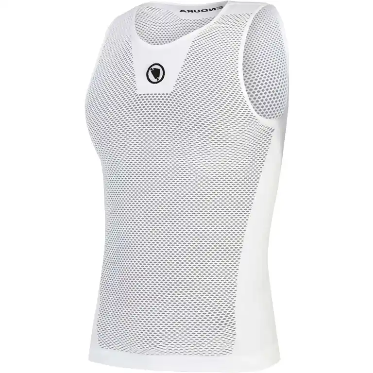 Endura Fishnet II ärmelloser Baselayer Herren - weiß Echt