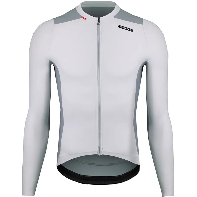 Etxeondo Alde L/S Color Edition Langarmtrikot Herren - Grey Cloud/Stone Grey Neue Kollektion