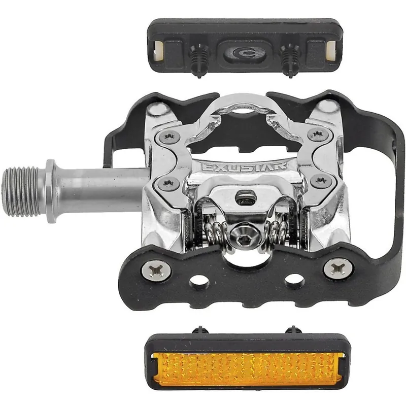 Highlight Exustar E-PM86 Kombi-Pedal - schwarz