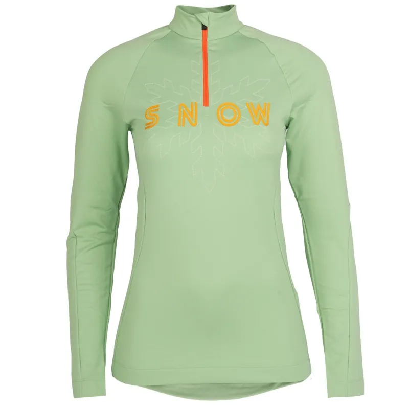 Preisknaller Falke SK Thermallayer Langarmshirt Damen - 37561 - quiet green 7378