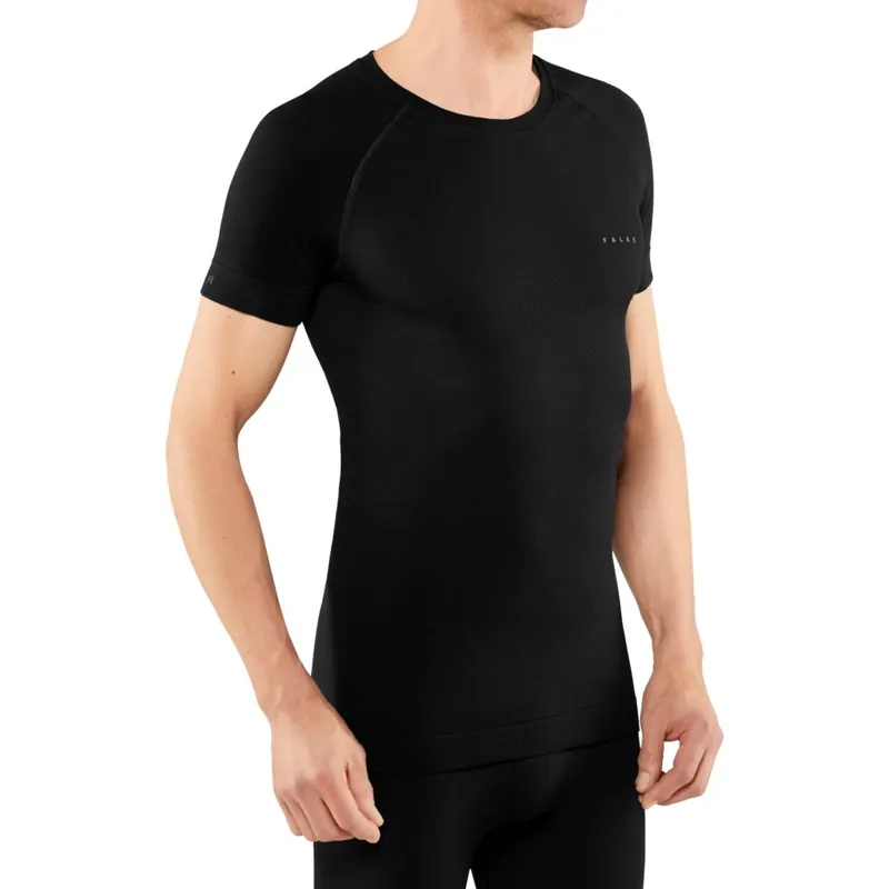 Beliebt Falke Wool-Tech Light Kurzarmshirt Herren - 33230 - black 3000