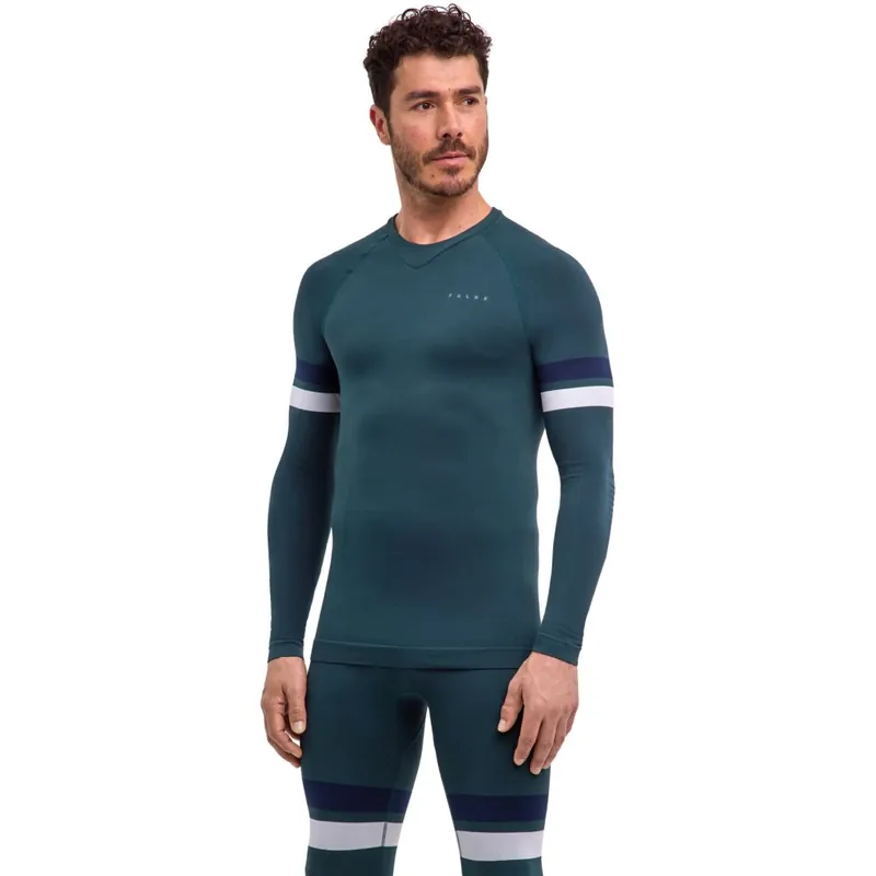 Wochenendangebot Falke Maximum Warm Trend Langarmshirt Herren - holly 7385