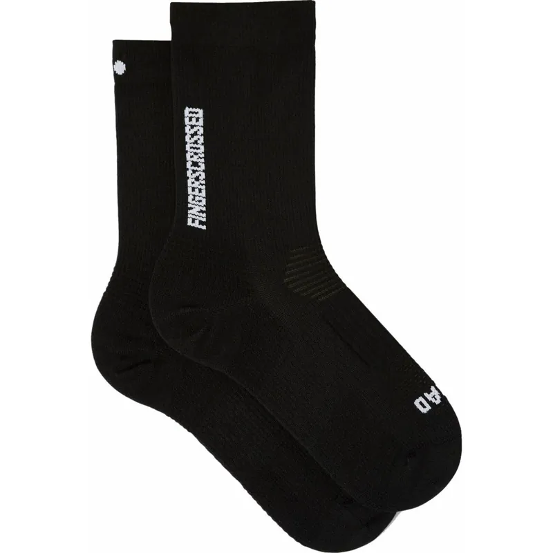Preisreduziert FINGERSCROSSED Off Road Fahrradsocken - Schwarz