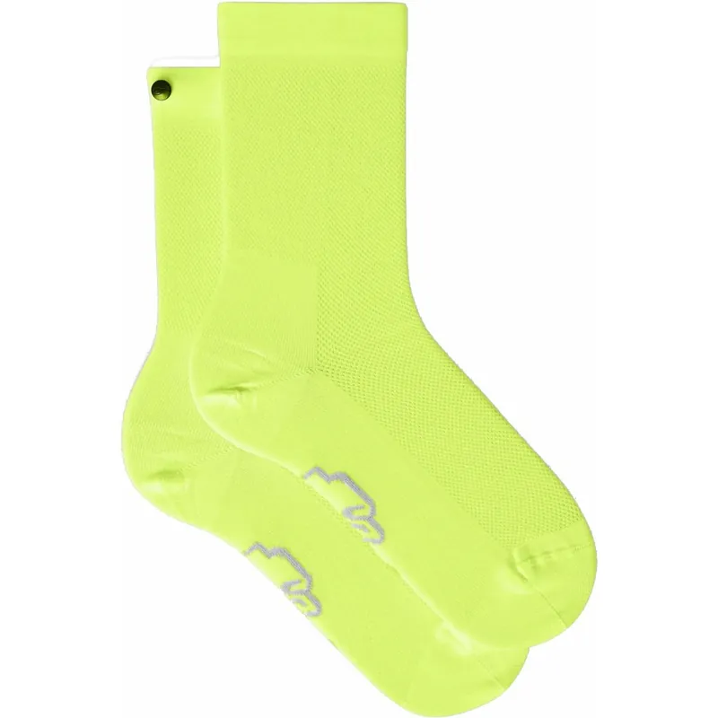 Aktuell FINGERSCROSSED Super Light Fahrradsocken - Neon