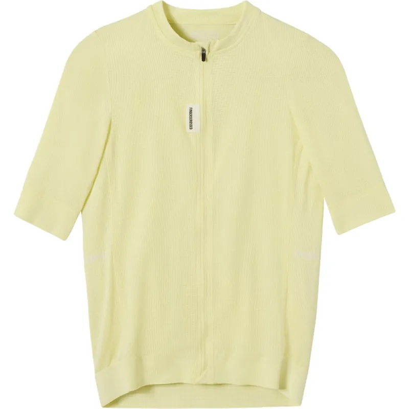 FINGERSCROSSED Road Super Light Kurzarmtrikot Herren - Butter Yellow Preisreduziert