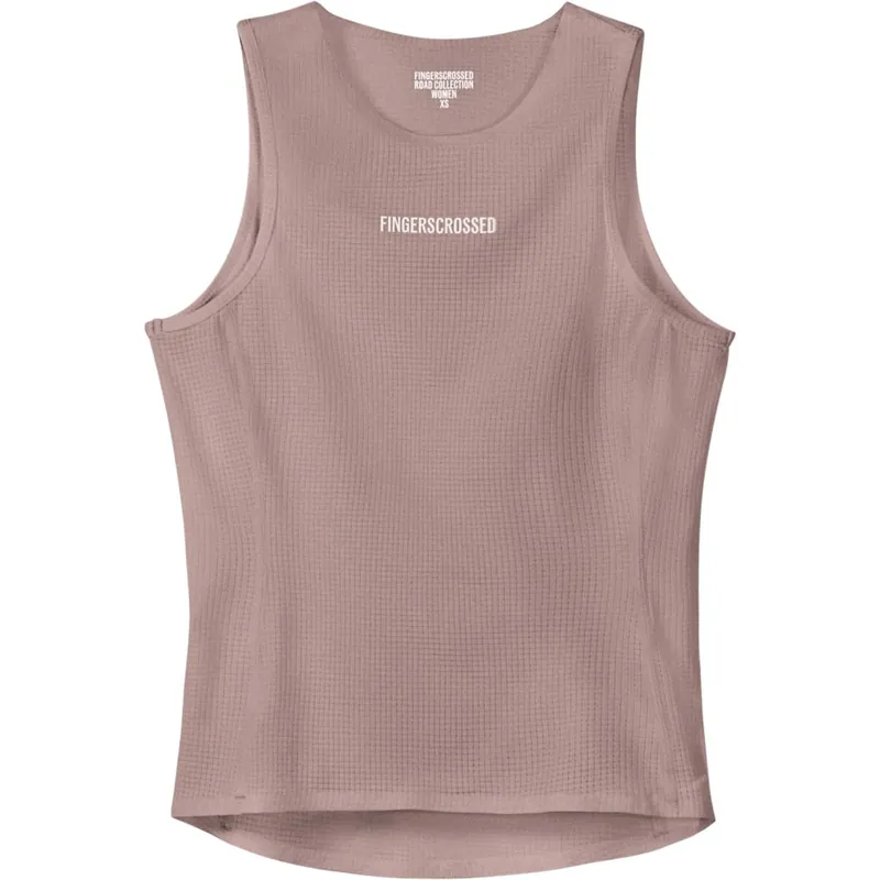 Top-Preis FINGERSCROSSED Road Ärmelloses Unterhemd Damen - Silent Mauve