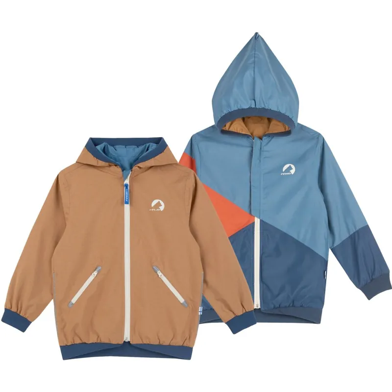 Finkid MUUTUVA Regenjacke Kinder - almond/denim Preiswert