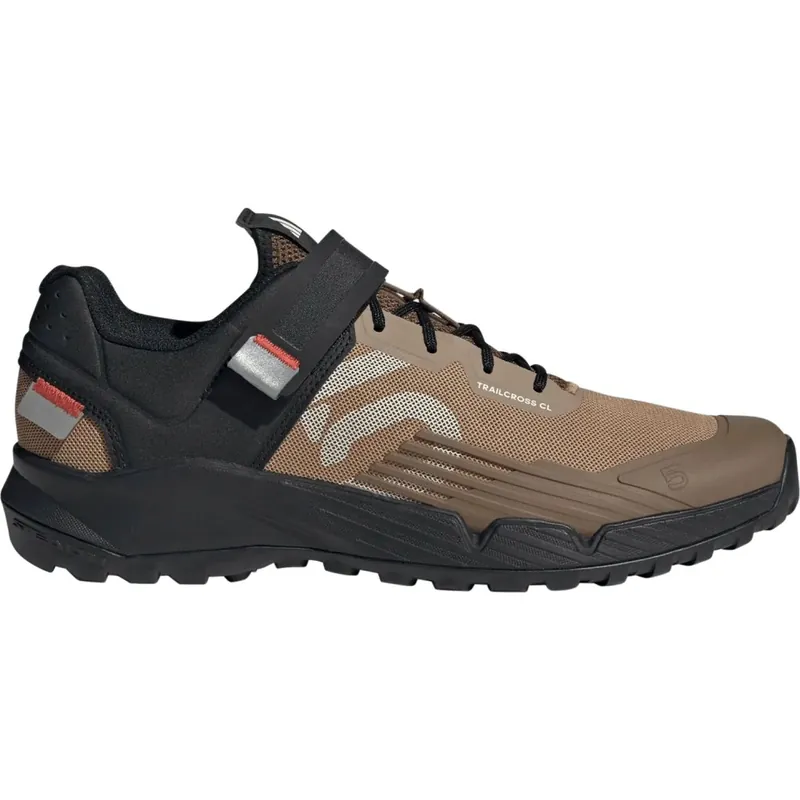 Neu Five Ten Trailcross Clip-In Mountainbike-Schuhe Herren - Cardboard / Owhite / Core Black