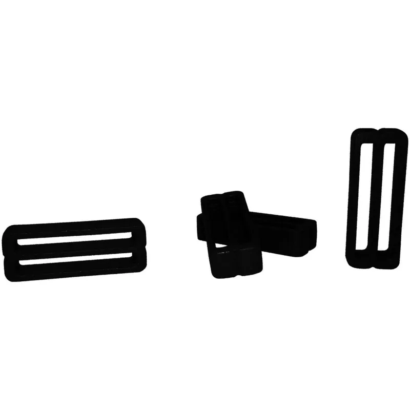 FixPlus Strapkeeper für 35cm, 46cm & 66cm Straps - 4 Stück - schwarz Geprüft