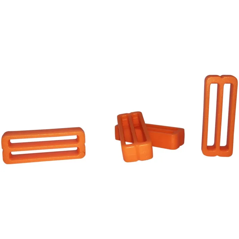 FixPlus Strapkeeper für 35cm, 46cm & 66cm Straps - 4 Stück - orange Highlight