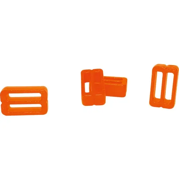 Geprüft FixPlus Strapkeeper für 23cm Straps - 4 Stück - orange