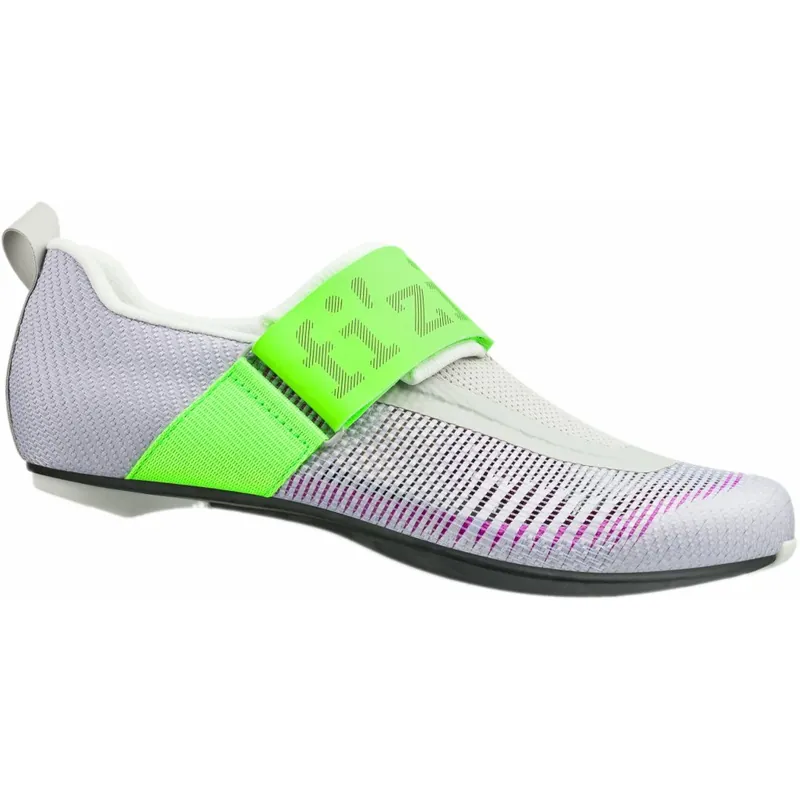 Fizik Transiro Hydra Aeroweave Carbon Triathlonschuhe Herren - Light Violet / Neon Green Neue Kollektion