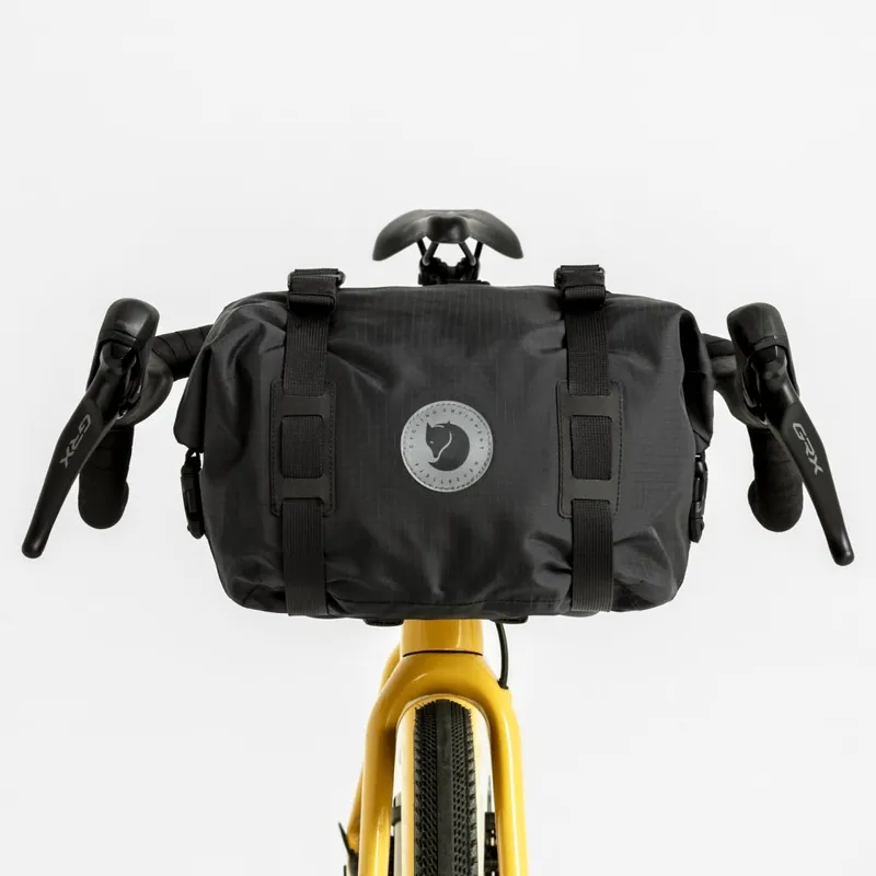 Sichere Zahlung Fjällräven Hoja Rolltop Lenkertasche - 13L - schwarz