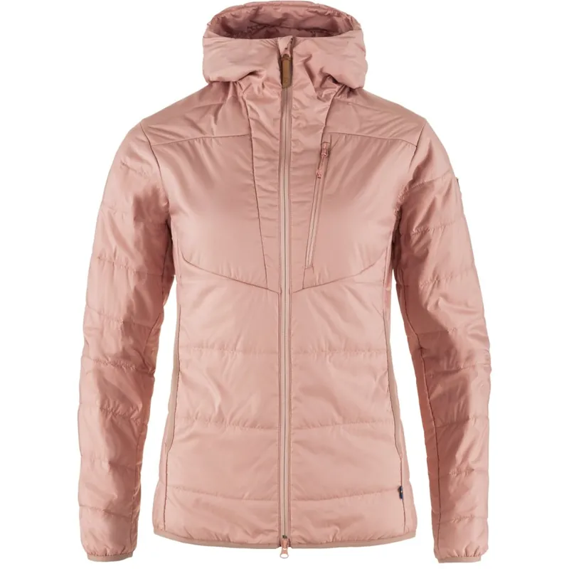 Fjällräven Keb Padded Hoodie Jacke Damen - chalk rose Markenware