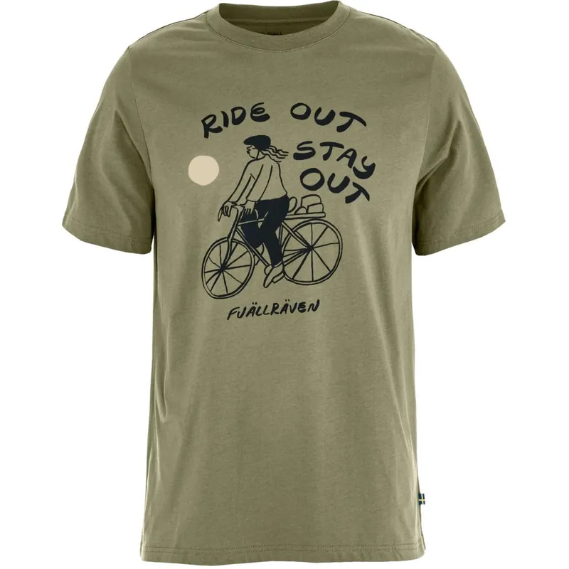 Direktkauf Fjällräven Hoja Iväg T-Shirt Herren - grün