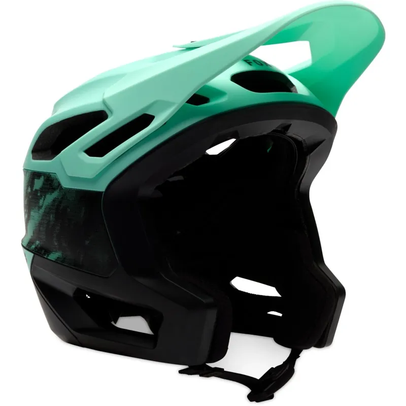 FOX Dropframe Pro MIPS MTB Helm - Kairos - türkis Top-Seller