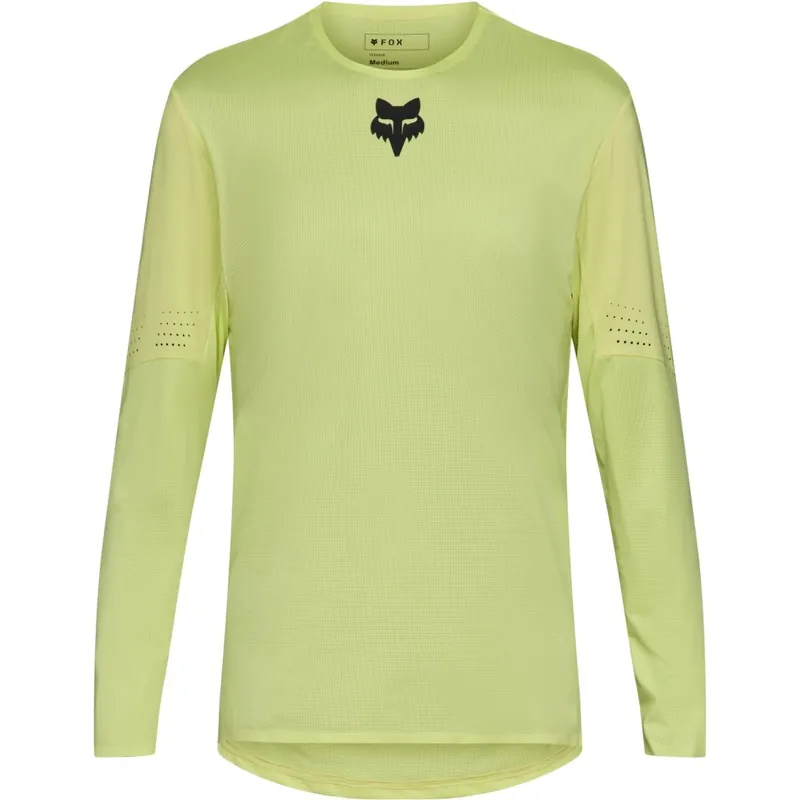 Meistverkauft FOX Flexair MTB-Langarmtrikot Herren - lime