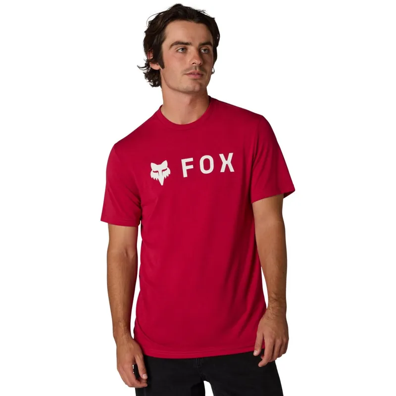 Neuheit FOX Absolute TruDri T-Shirt Herren - cranberry