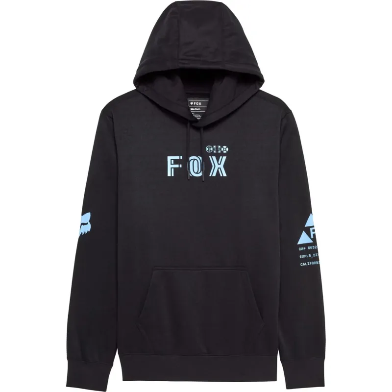 Finale Aktion FOX Glyph Tech Fleece Hoodie Herren - black