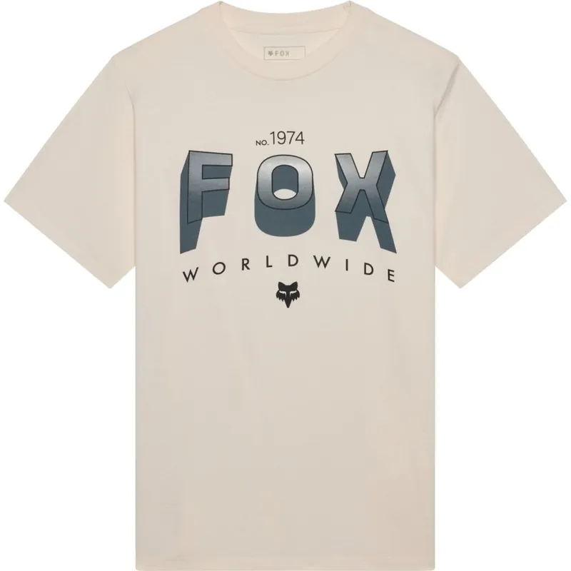 FOX Block 195 Original T-Shirt Herren - off white Nur Für Kurze Zeit
