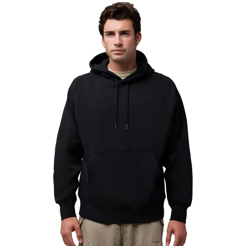 Sichere Zahlung FOX Moto-X Oversized Fleece Hoodie Herren - schwarz