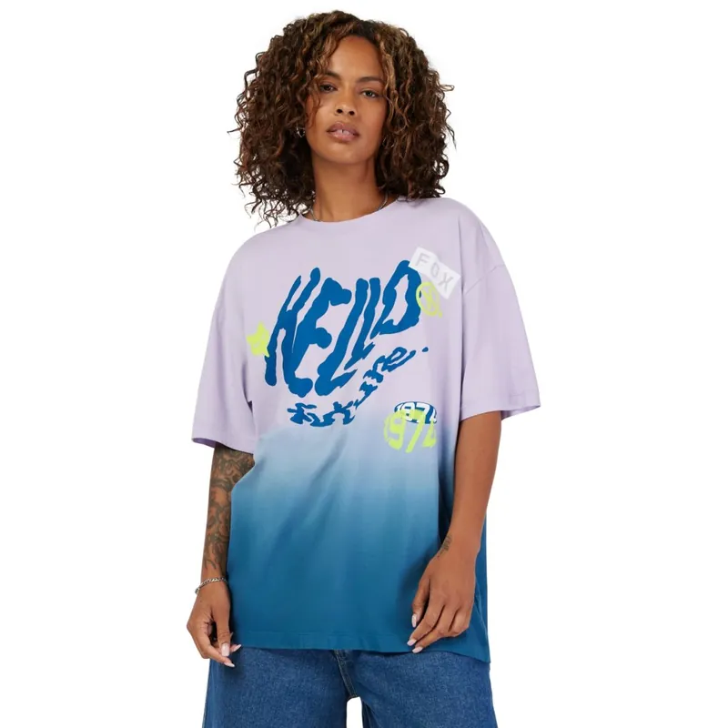FOX Hello Future Oversized Kurzarmshirt Damen - lilac Abverkauf