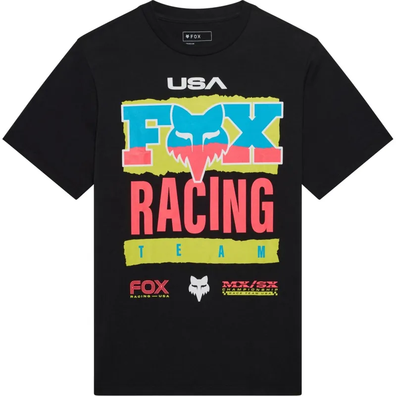 Echt FOX Hardcore 195 Original Kurzarm-T-Shirt Herren - schwarz
