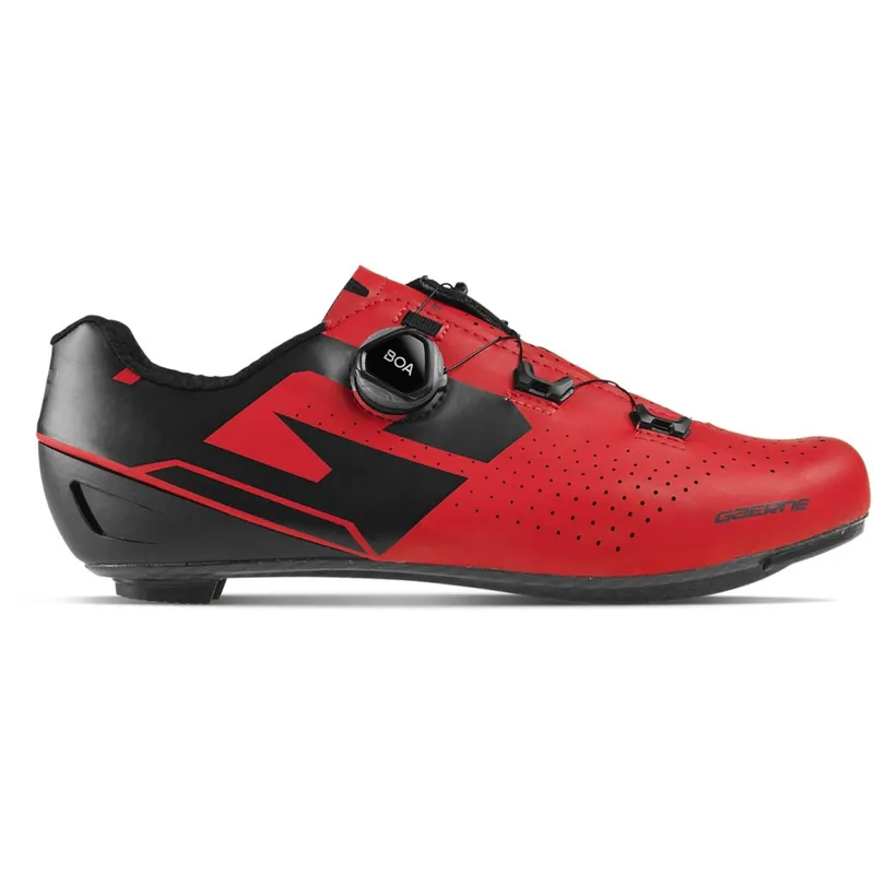 Gaerne Carbon G.Fulgor Rennradschuhe - Schwarz/Rot Super-Preis