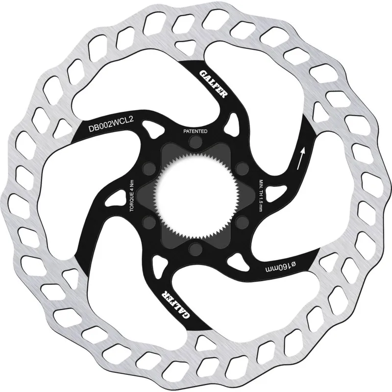 Galfer Wave Bremsscheibe - MTB Fixed Centerlock - 2.0mm Finale Aktion
