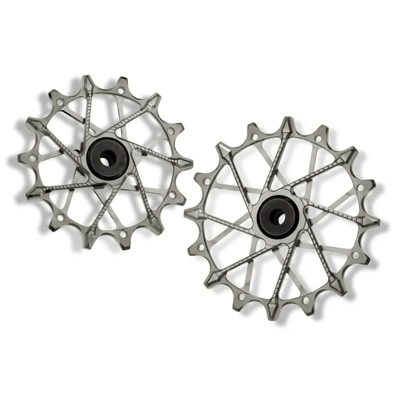 Kracherpreis Garbaruk Schaltungsrädchen für Shimano 14-16 Zähne 12-fach - silber